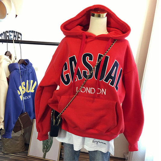 Women's Autumn And Winter Korean Style Students' Loose-fitting Coat