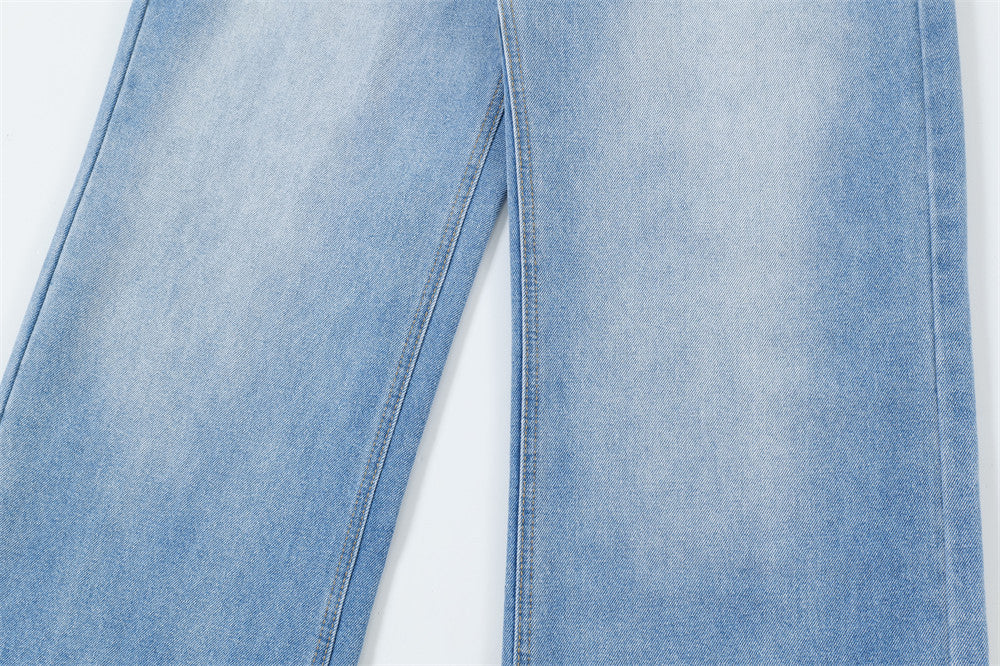 Inkjet Gradient Light-colored Jeans