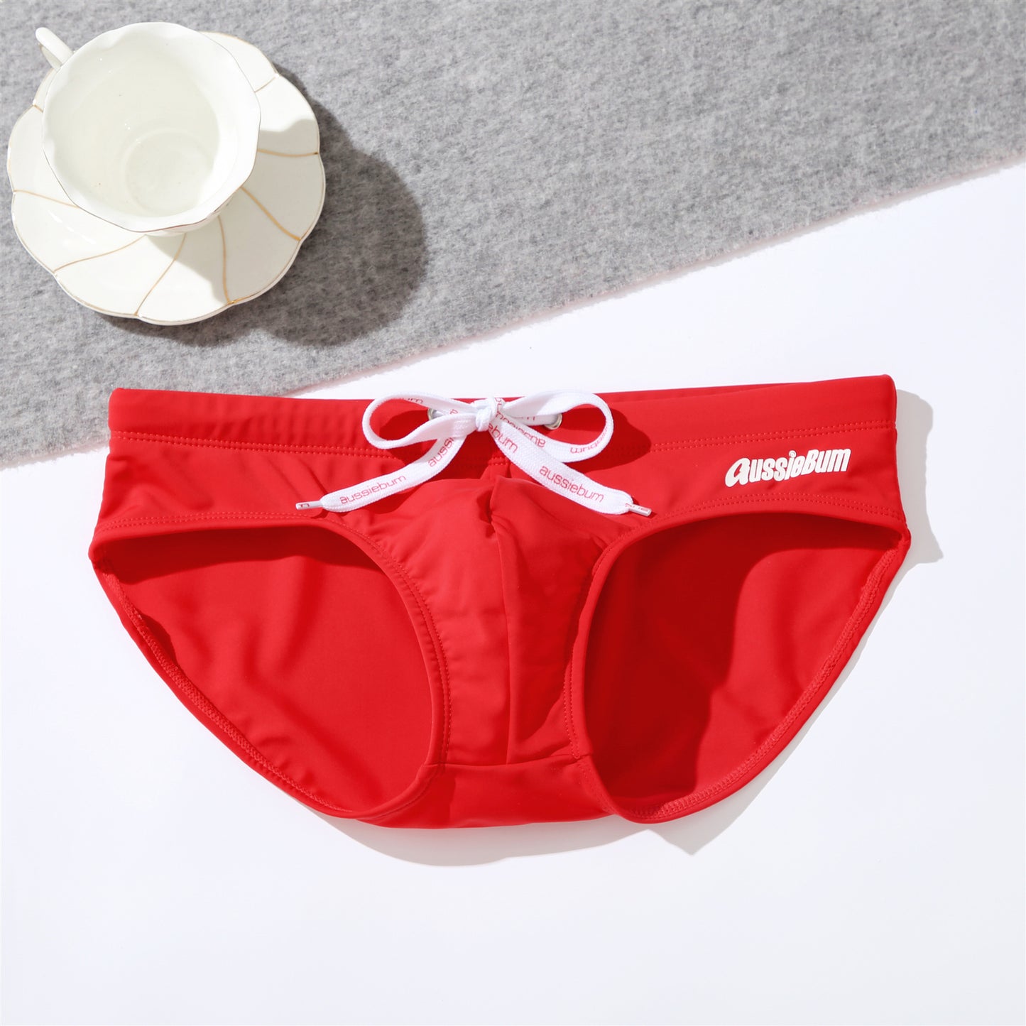 Men's Low Waist Stretch Comfortable Trendy Sexy Swimming Trunks