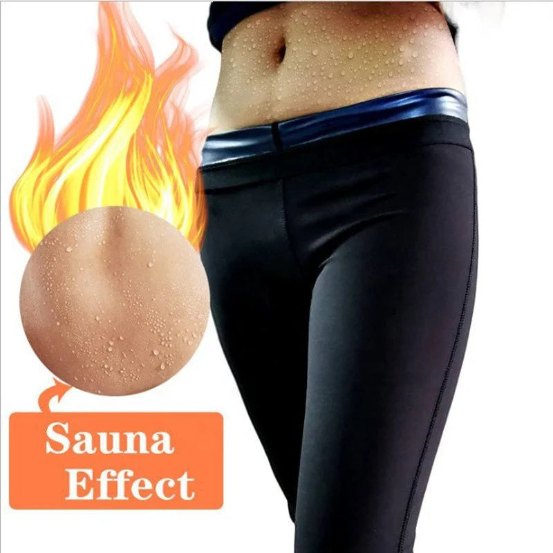 Pants Bermuda Sauna Thermal Burning Fat Female Sweat