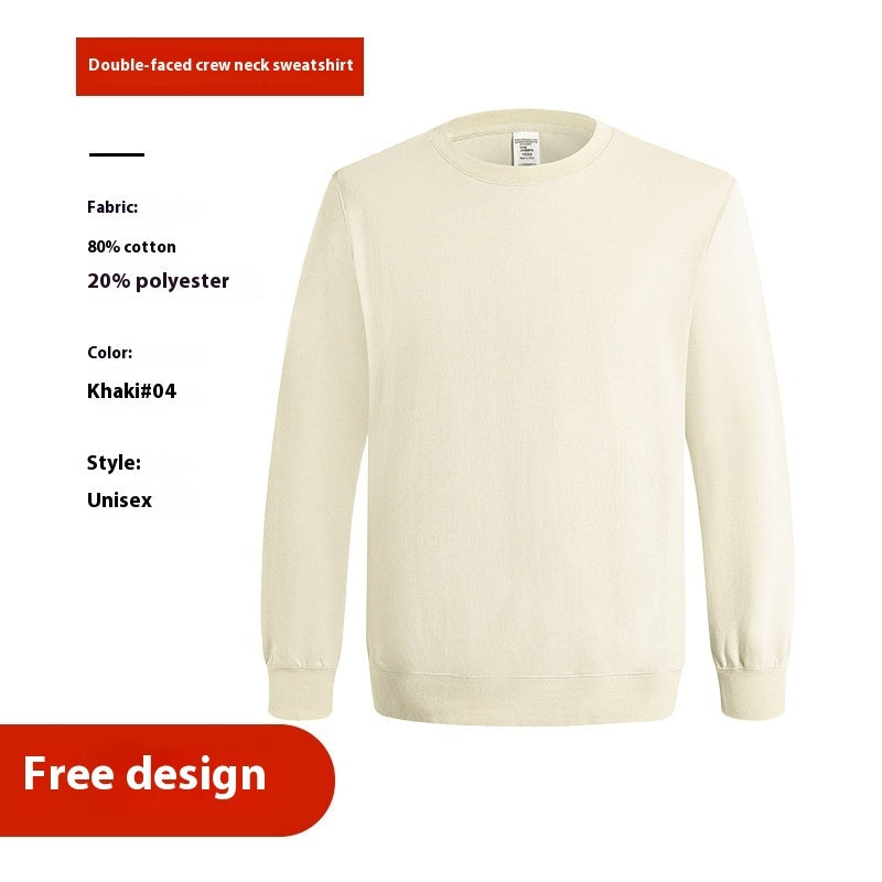 Thin Long Sleeved Loose Round Neck Sweatshirt