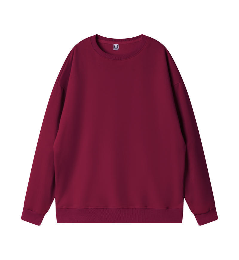European Code Round Neck Sweater Long Sleeve Working Business Attire