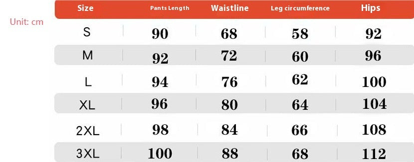 Men's Solid Color Straight Loose Casual Pants