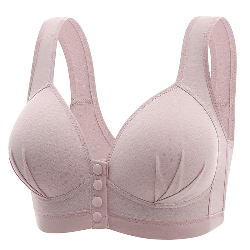 No Underwire Front Buckle Breastfeeding Mom Bra Cover Comfortable