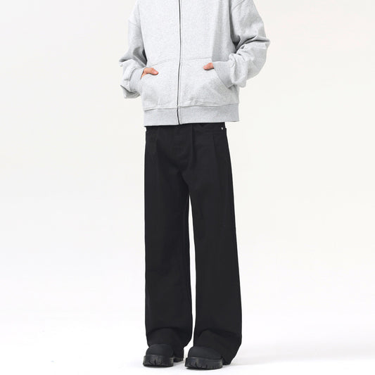 American Street Black Casual Pants