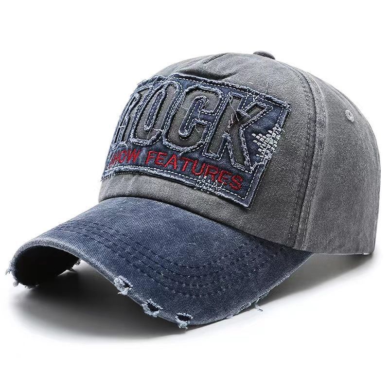 Stitching Washed Cotton Baseball Hat
