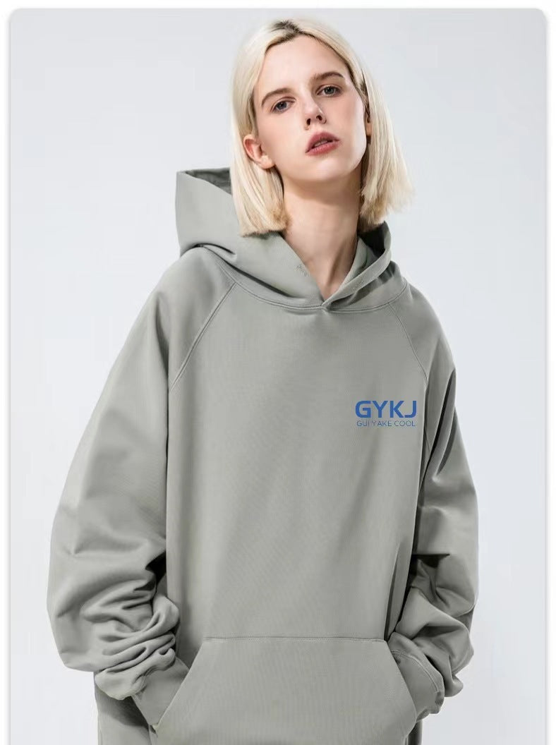 Women's Letter Printed Loose Cotton Hoodie