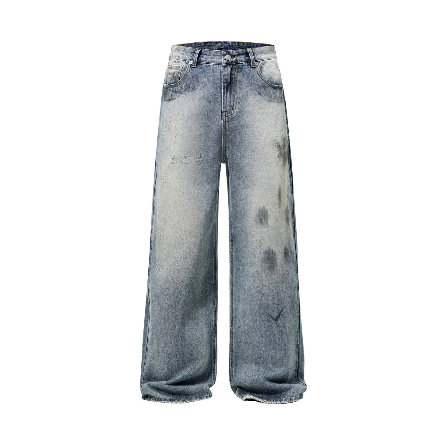 American-style Distressed Fashion Brand Jeans Men