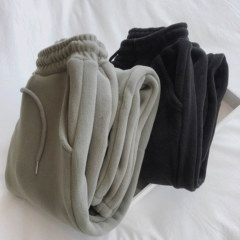 Loose Tappered Casual Wide-leg Sweatpants