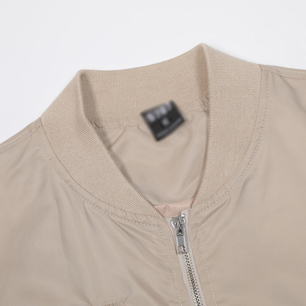 American Baseball Uniform Men's Spring And Autumn Design Sense