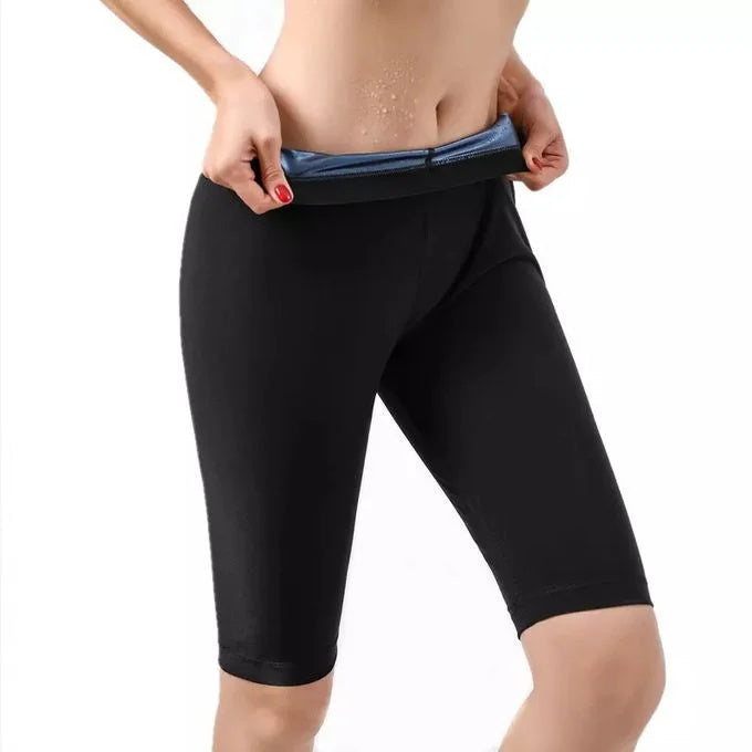 Pants Bermuda Sauna Thermal Burning Fat Female Sweat