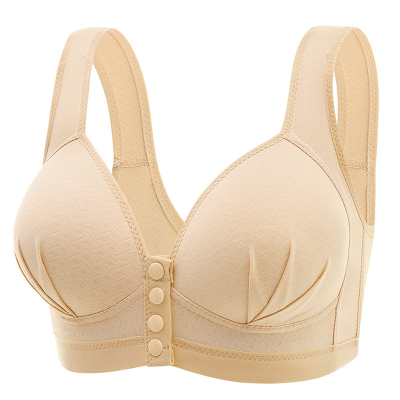 No Underwire Front Buckle Breastfeeding Mom Bra Cover Comfortable