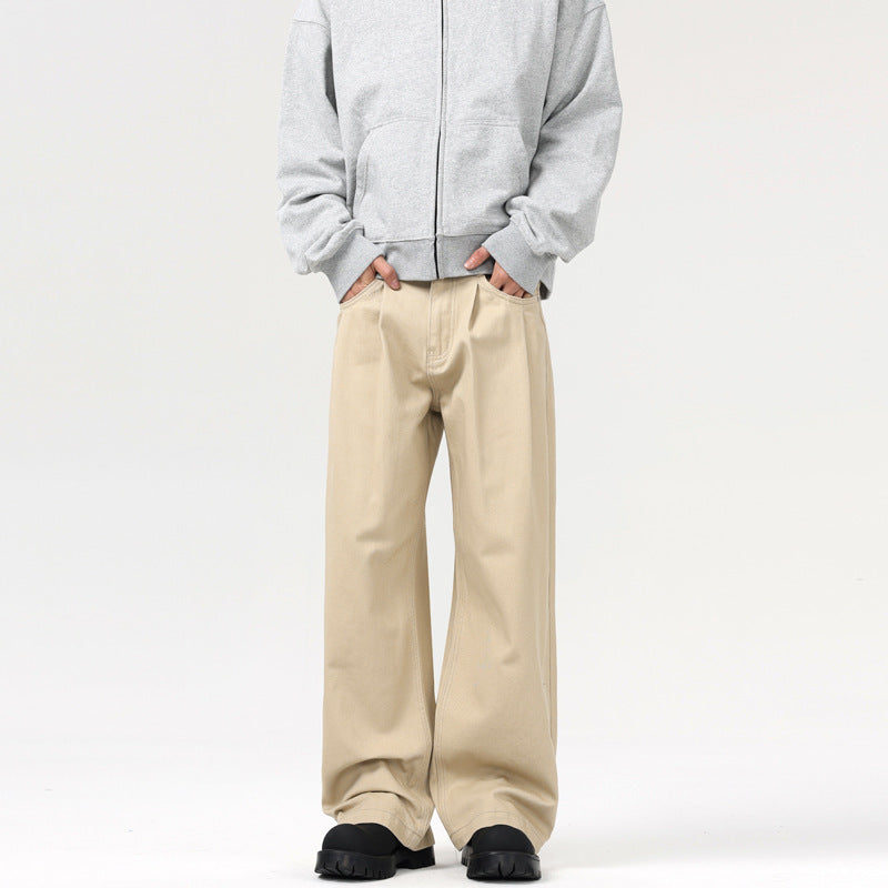 American Retro Army Green Leisure Commute Pants