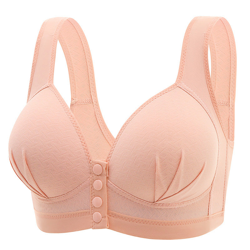 No Underwire Front Buckle Breastfeeding Mom Bra Cover Comfortable