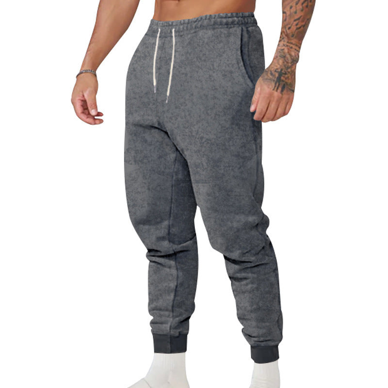 Stretch Slim Retro Distressed American Men's Pants