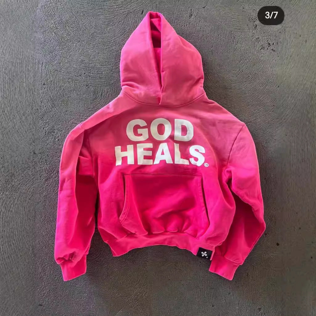 Hooded Sweater Heavy Long Sleeve Jacket