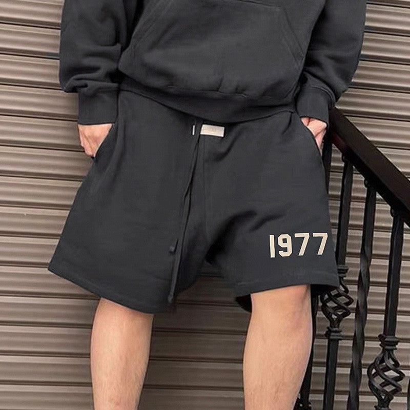Men's Retro Loose Sports And Leisure Shorts