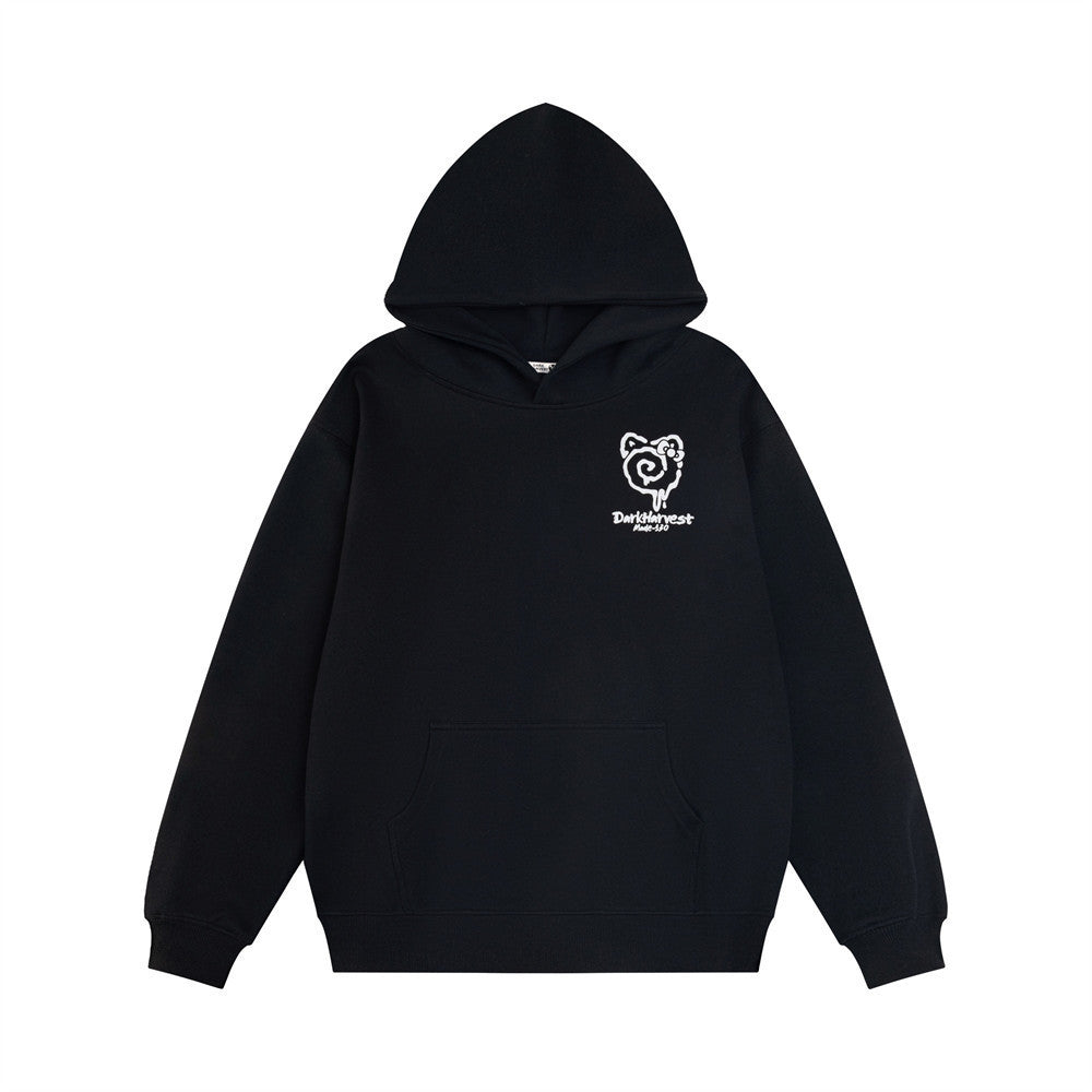 Fashion Personality Cartoon Printed Hoodie Men