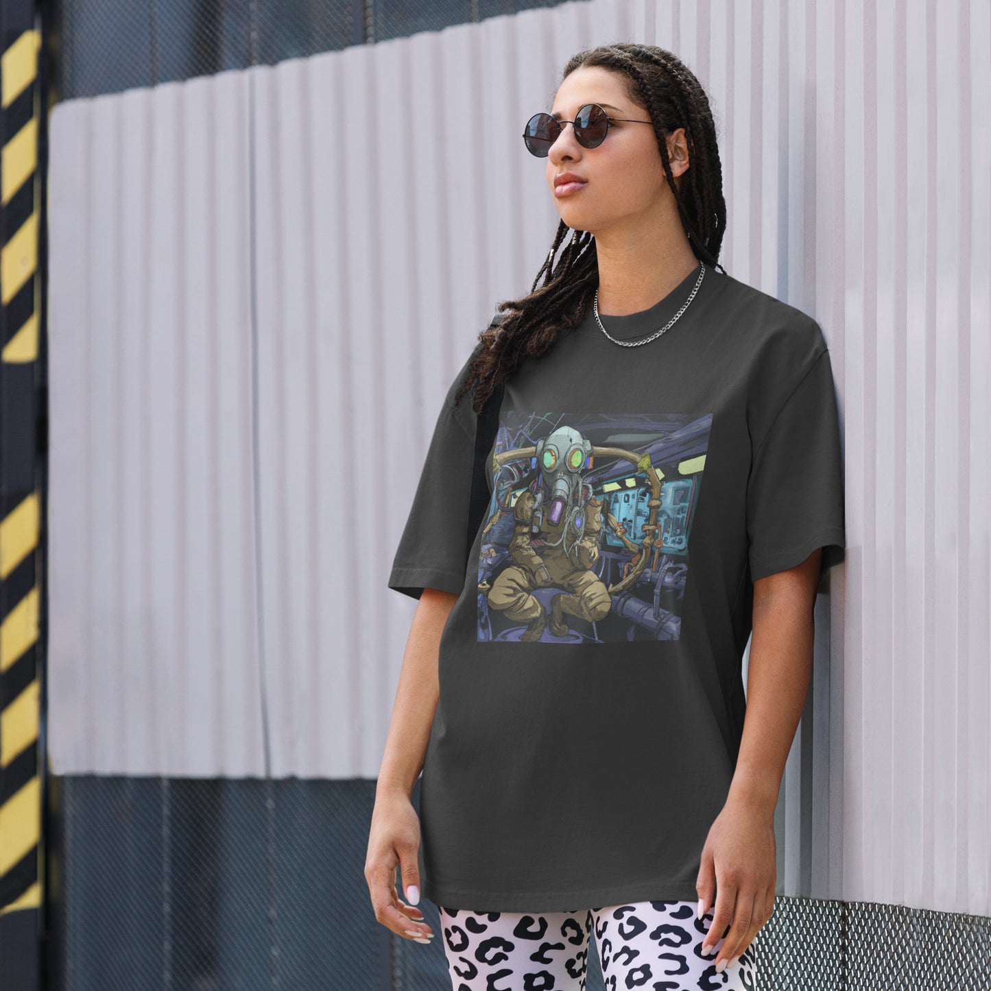 Oversized faded t-shirt