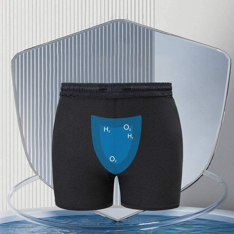 Men's Swim Trunks For Soaking In Hot Springs, Anti Awkward And Loose Fit