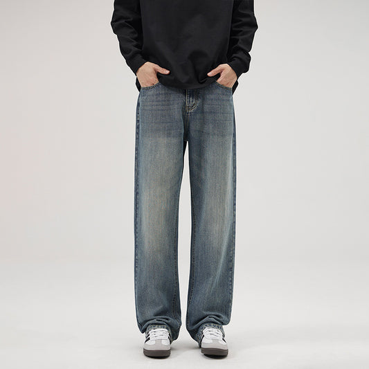 Men's Loose All-matching Straight Long Pants