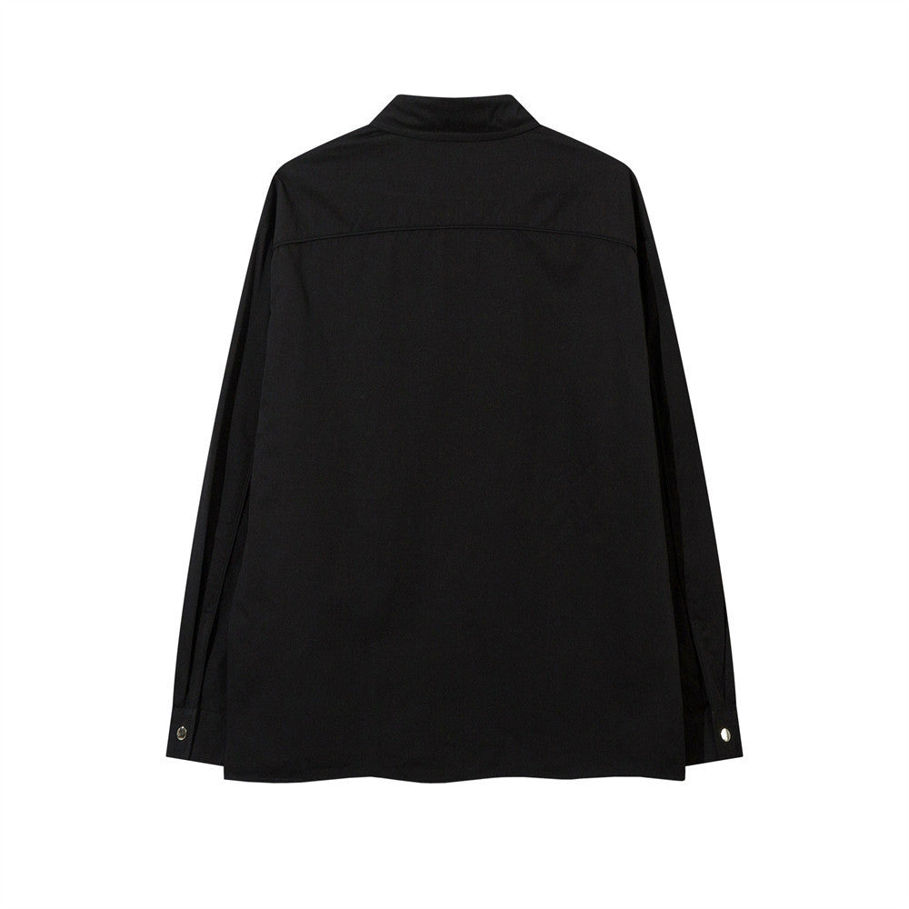 Trendy Brand Handsome Loose Long-sleeved Shirt