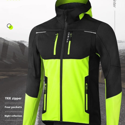 Fashion Riding Windproof Warm Men's Jacket