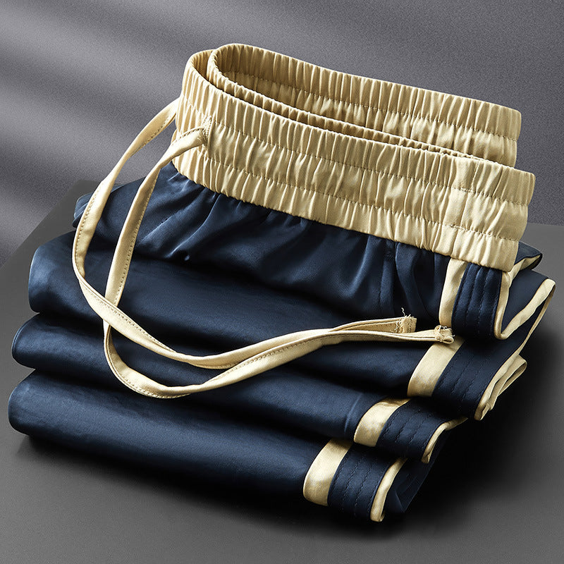 High-end Straight Male Loose Track Pants