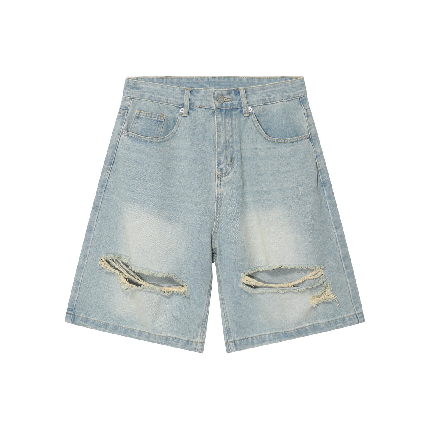 Fashionable Baggy Denim Shorts