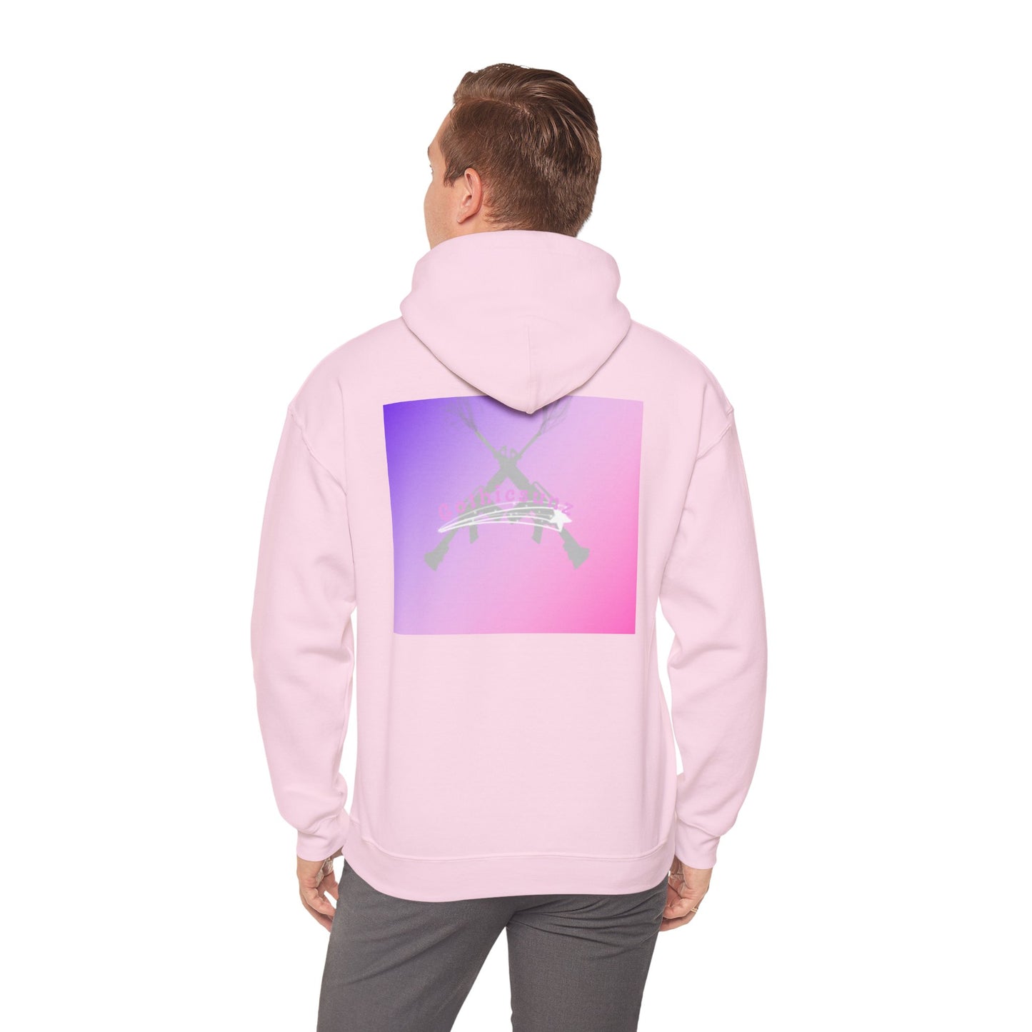Vibrant Unisex Gothic Sunz Hooded Sweatshirt with Modern Graphic Design - Cozy Style for Any Occasion, Perfect for Gifting, Casual Wear, [...]
