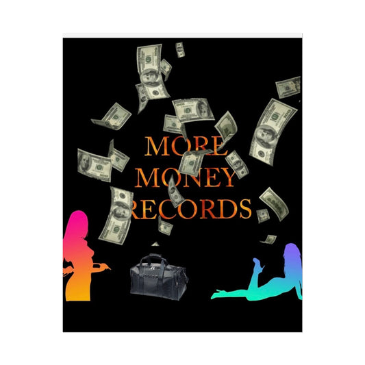 More Money Records Rolled Poster - Vibrant Wall Art for Music Lovers