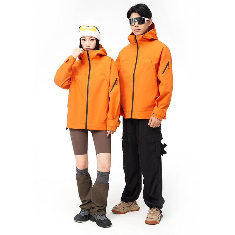 Mountain Hard Shell Shell Jacket Windproof Waterproof Outdoor Mountaineering Clothing Breathable Overalls