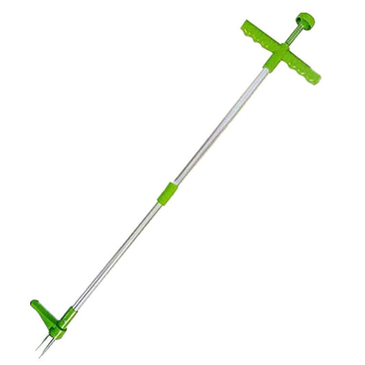 Two-Section Split Aluminum Tube Weeding And Digging Wild Vegetables Artifact New Weed Puller Manual Weed Removal Tool