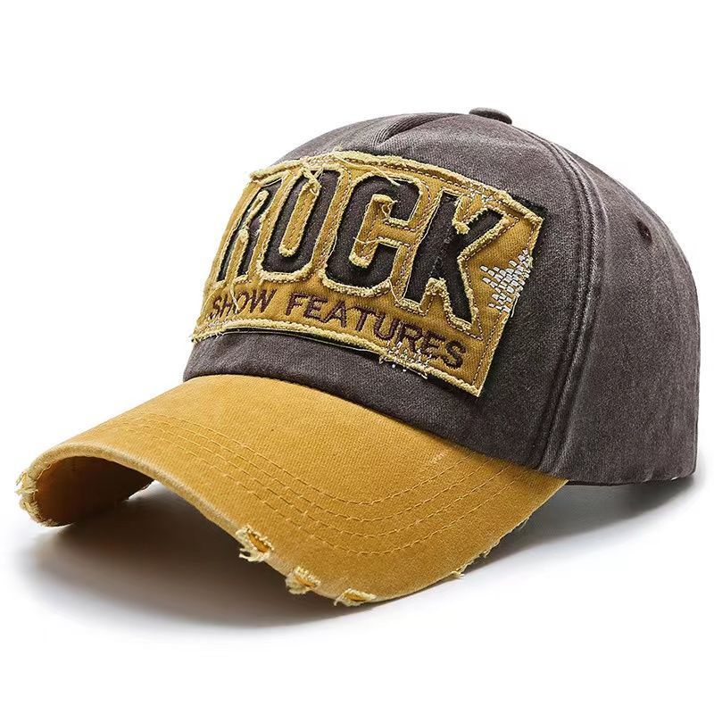 Stitching Washed Cotton Baseball Hat