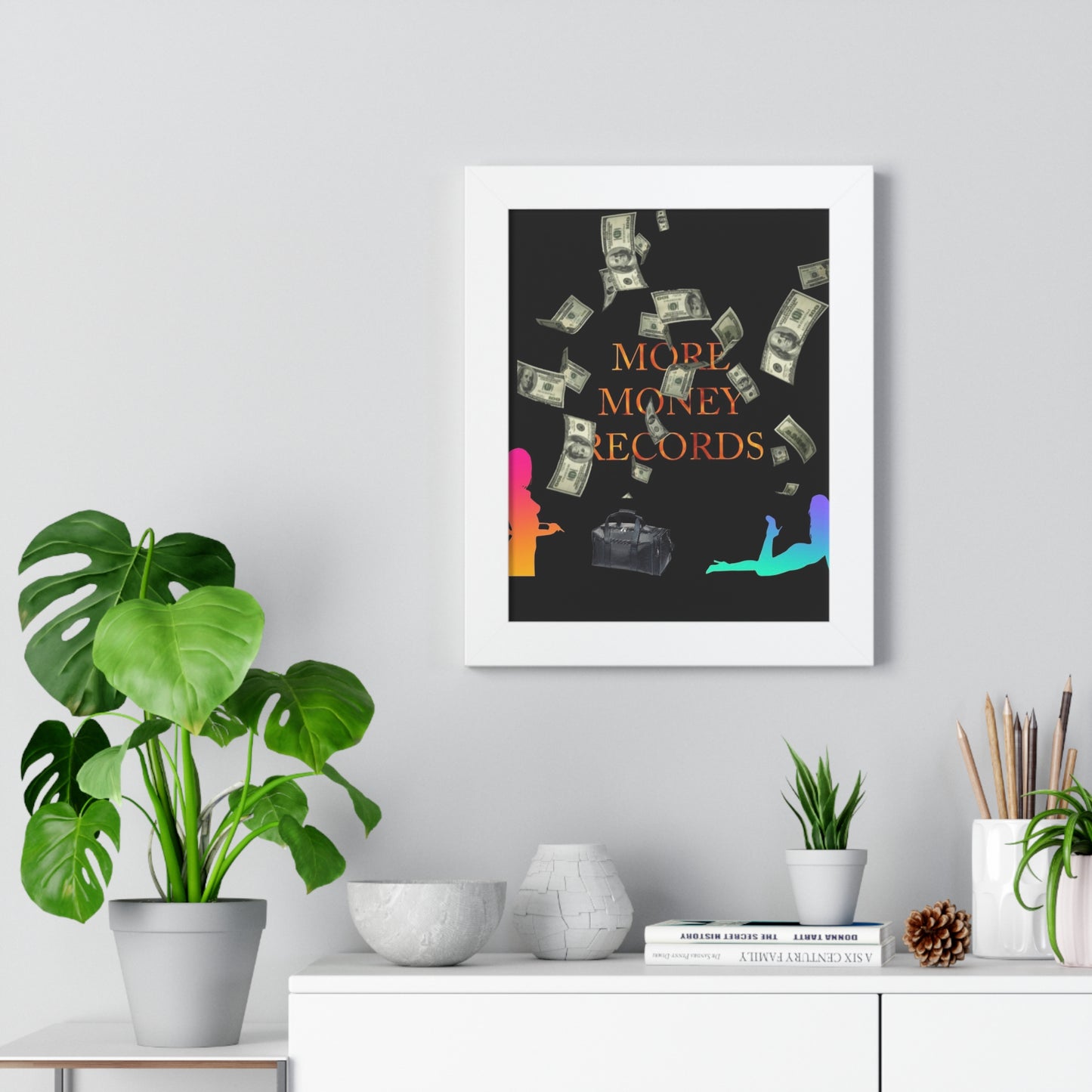 Framed Vertical Poster