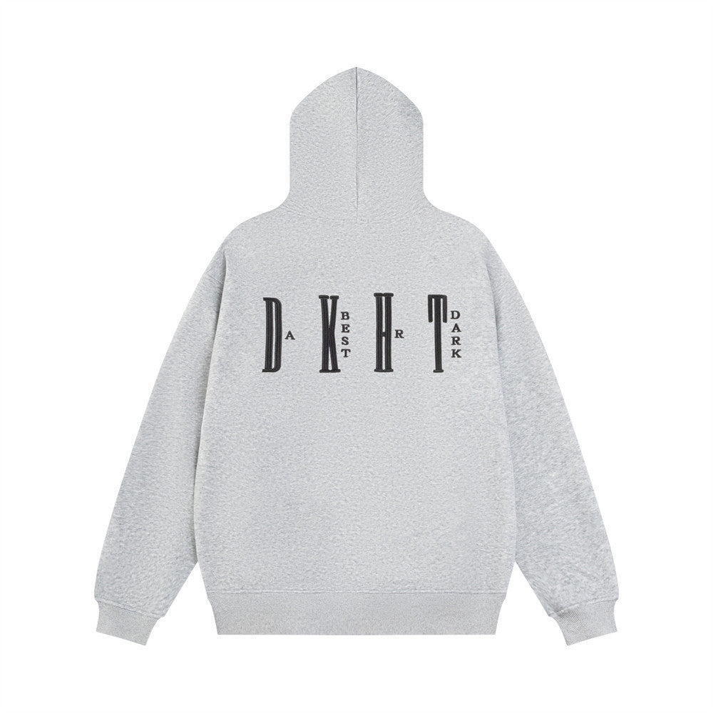 Loose Casual Letters Embroidered Hoodie