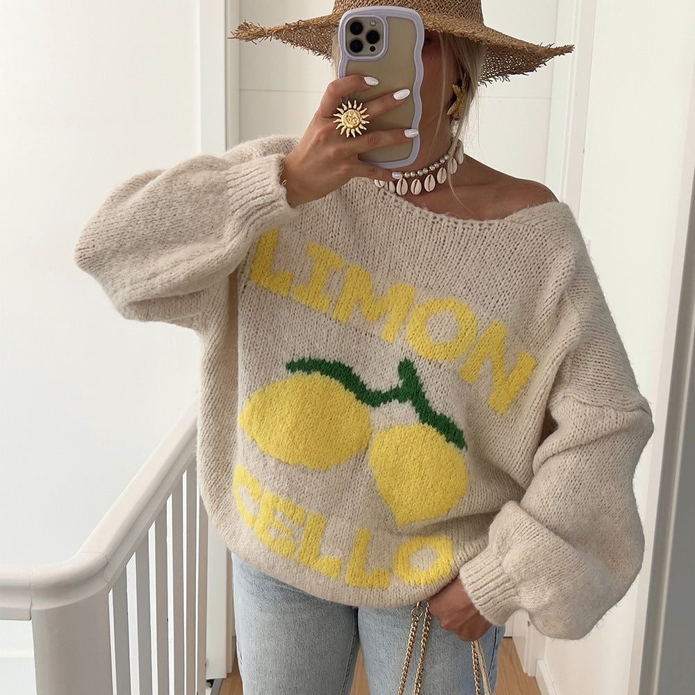 Loose Cardigan Casual Brocade Sweater