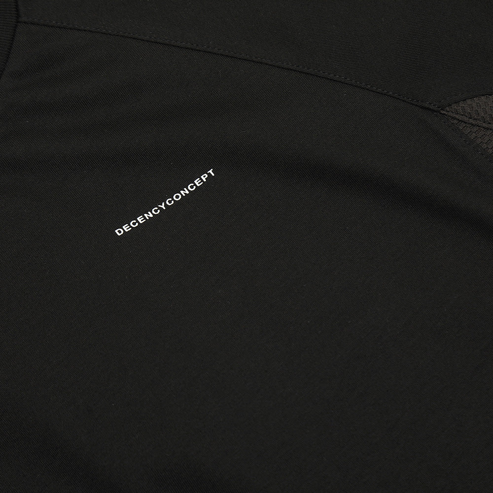 Men's Patchwork Short-sleeved Breathable Sweatshirt