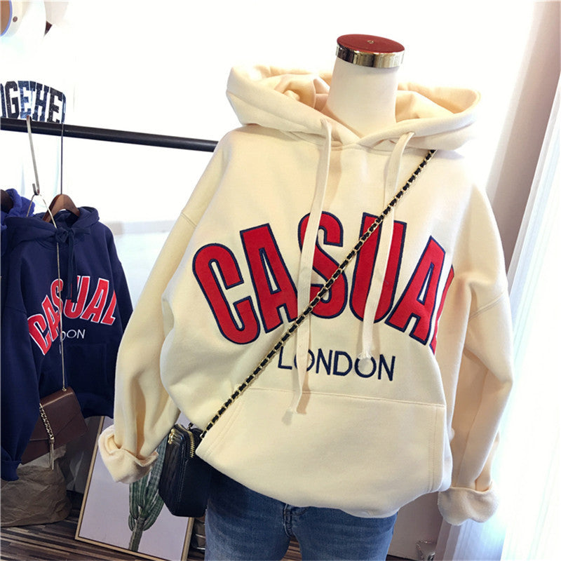 Women's Autumn And Winter Korean Style Students' Loose-fitting Coat