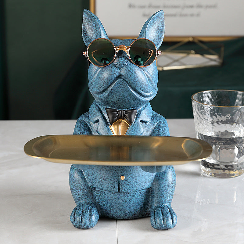 French fighting dog storage box
