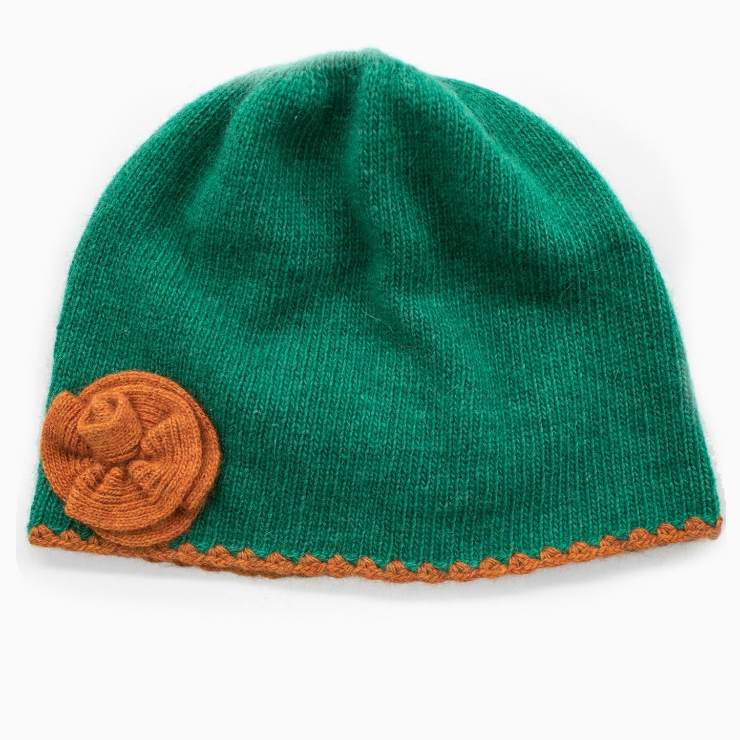 KIDS HAT WITH CONTRAST FLOWER-1