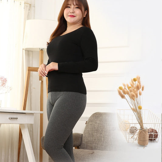 Medium And Old Brushed Thermal Underwear Plus-sized Wide Songte