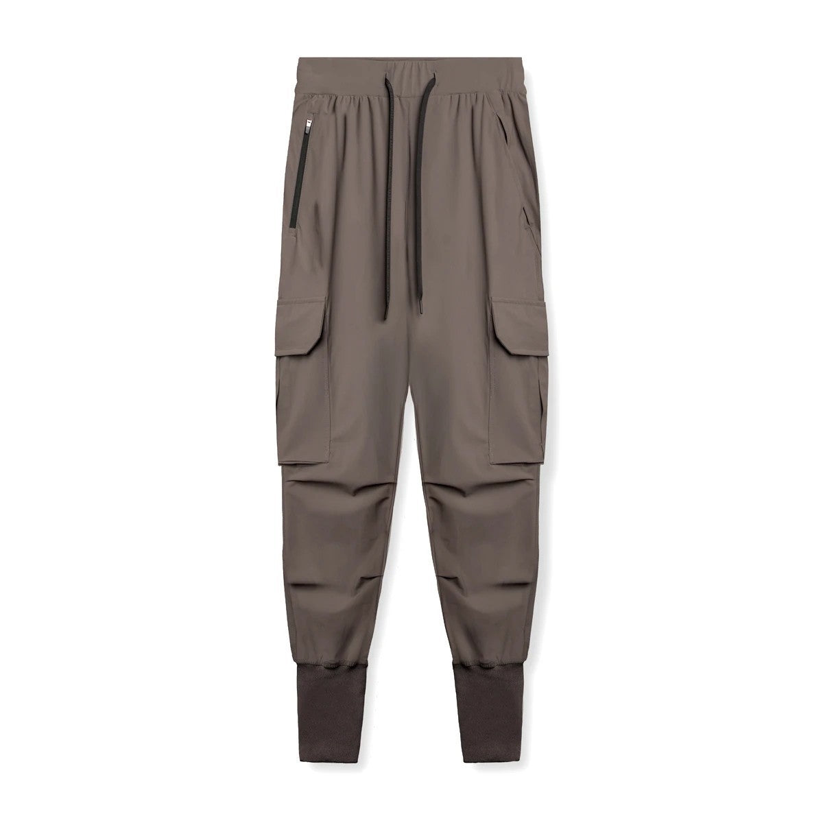 Men's Loose Thin Ice Silk Ankle-tied Trousers