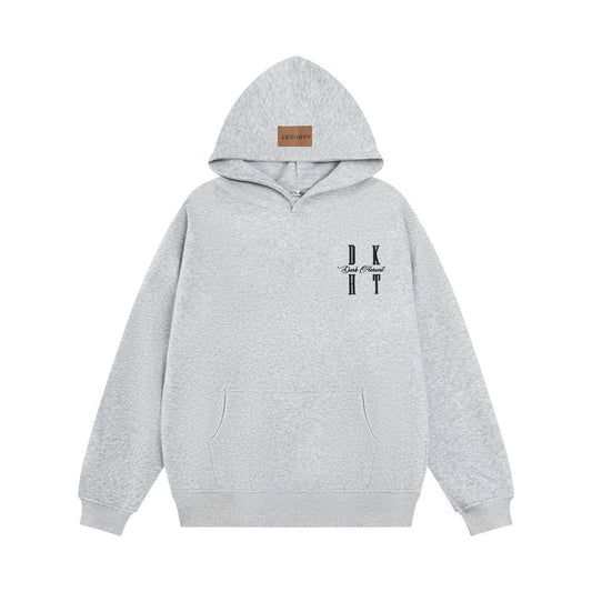 Loose Casual Letters Embroidered Hoodie