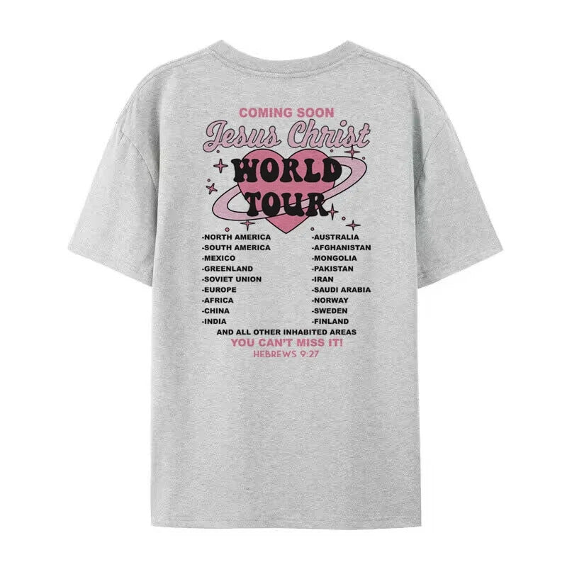 Fashion T-shirt Knitted Printed Women's Top