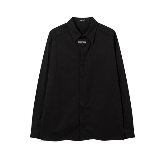 Trendy Brand Handsome Loose Long-sleeved Shirt