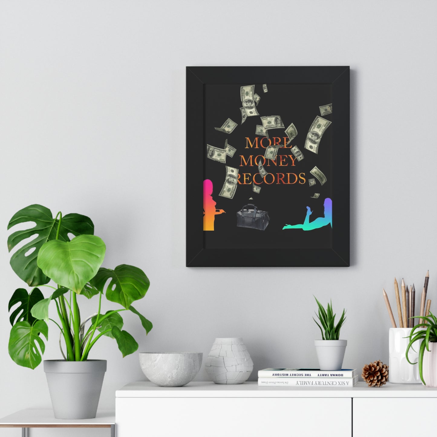 Framed Vertical Poster