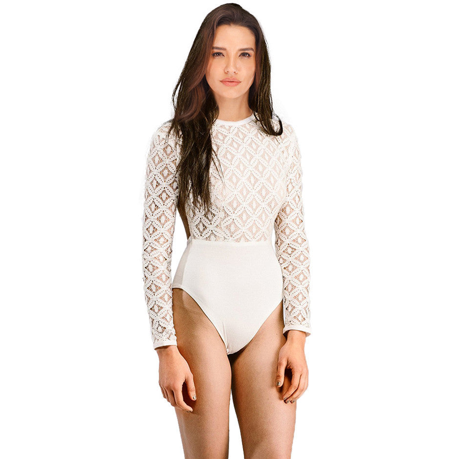 New Sexy Lace Jumpsuit Top Women's Clothing