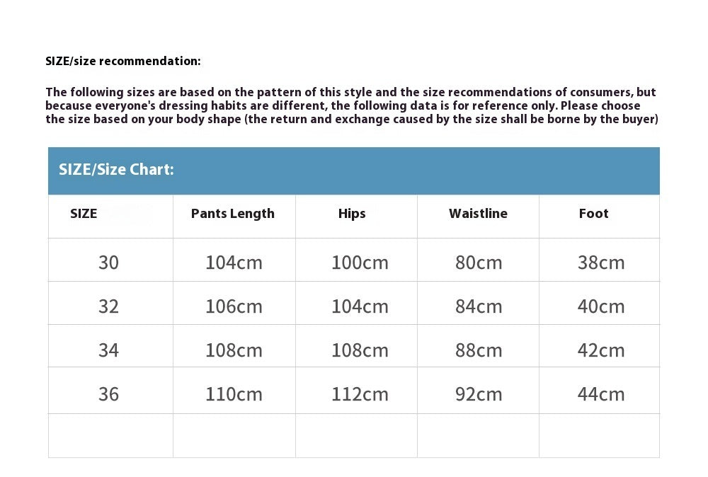 Pressure Line Denim Straight-leg Pants Men's Slim Fit Feet
