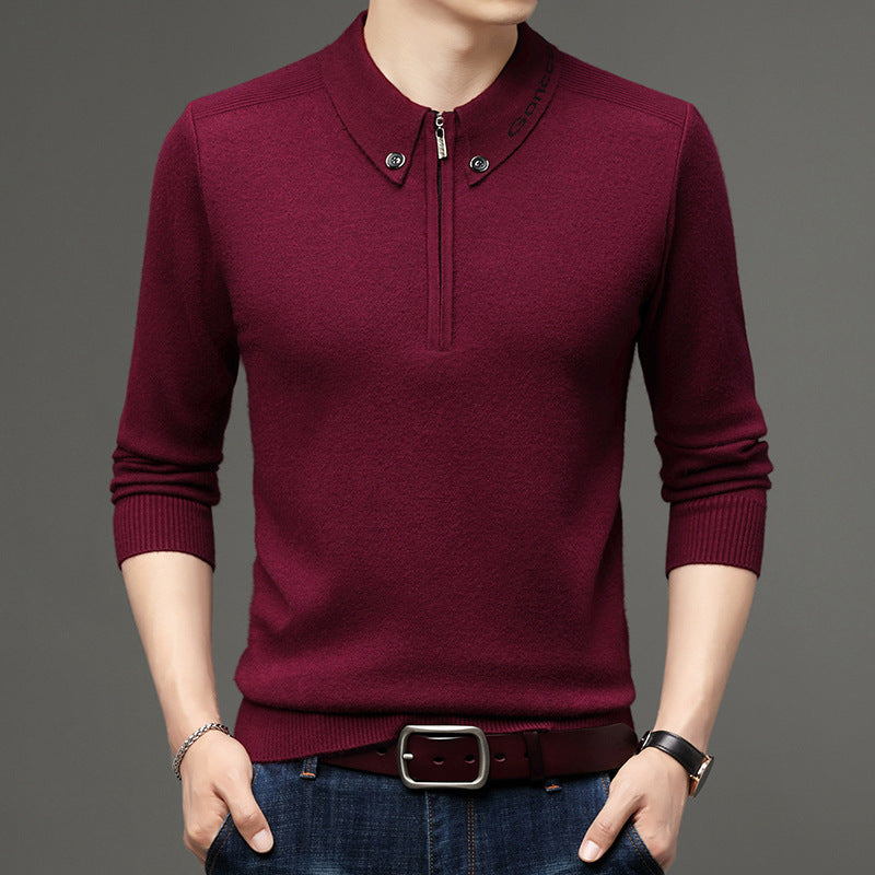 Wool Sweater Men's Autumn And Winter
